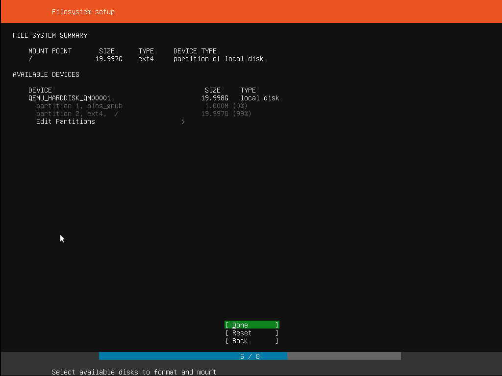 Ubuntu server 8