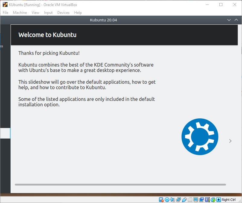 kubuntu installation