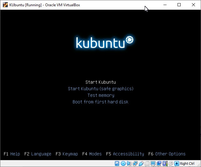 kubuntu start